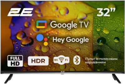 2E 32A07KF – обзор 32-дюймового Full HD телевизора Google TV 2024
