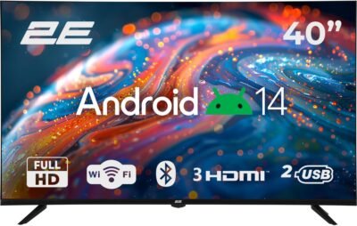 2E 40A07B – обзор 40-дюймового Full HD телевизора Android TV 2025