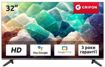 Grifon Diva DV32HSB2 – обзор 32-дюймового HD телевизора Google TV