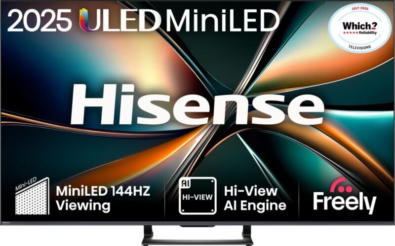 Hisense 55U7Q – обзор 55-дюймового ULED Mini LED телевизора 144 Гц 2024