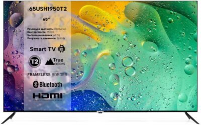 Romsat 65USH1950T2 – обзор 65-дюймового 4K Smart TV Android