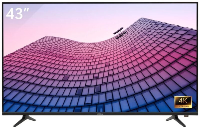 Vinga L43UHD25B – обзор 43-дюймового 4K телевизора без Smart TV